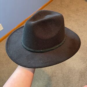 Classic Black Fedora Hat